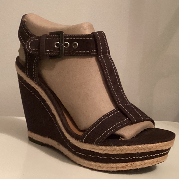**NEW** Franco Sarto Women's Ambrosia Wedge Sandal - 7M - Picture 1 of 14